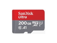 Pamäťová karta SANDISK microSDXC 200GB + adaptér