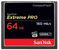 Pamäťová karta Sandisk CompactFlash EXTREME PRO 64GB