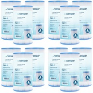 Jacuzzi filter pre bazénové čerpadlo, náhrada za Intex Bestway typ A C III 12x