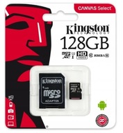 KINGSTON CUBOT PAMÄŤOVÁ KARTA 128 GB MICRO SD CLASS 10