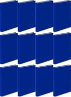 VIAZAČ ÚZKY A4 25mm 2 KRÚŽKY VauPe MODRÝ x12