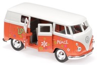 WELLY METALOWE AUTO 1963 VW VOLKSWAGEN T1 BUS DOD WELLY METALOWE AUTO 1963 VW VOLKSWAGEN T1 BUS DOD