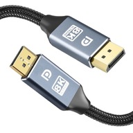 Kábel DisplayPort 1.4 8K 60Hz 4K 144Hz 1,8 m Kábel DisplayPort 1.4 8K 60Hz 4K 144Hz 1,8 m