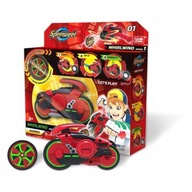 Motocykel SPINNWEEL HUMMER s ČERVENÝM odpaľovačom kolies Motocykel SPINNWEEL HUMMER s ČERVENÝM odpaľovačom kolies