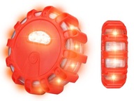 Výstražné svietidlo 12+3 LED na batérie Výstražné svietidlo 12+3 LED na batérie