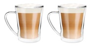 Termálne sklo na kávu a čaj Vialli Design AMO 250ml 20979 (2 ks)