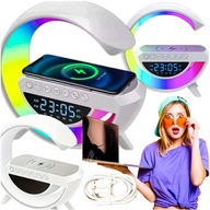 LED NOČNÁ LAMPA PRENOSNÉ INDUKČNÉ REPRODUKTOROVÉ HODINY FM ALARM RGB LED NOČNÁ LAMPA PRENOSNÉ INDUKČNÉ REPRODUKTOROVÉ HODINY FM ALARM RGB