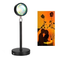 RGB lampa do projektora pri západe slnka 9 farieb LED nočné svetlo na párty RGB lampa do projektora pri západe slnka 9 farieb LED nočné svetlo na párty