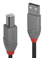 Kábel USB 2.0 A-B 3m pre tlačiareň Lindy 36674 DAC