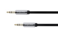 Káblová zástrčka - zástrčka jack 3,5 stereo 3,0 m Kruger Káblová zástrčka - zástrčka jack 3,5 stereo 3,0 m Kruger