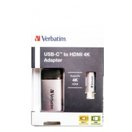 Adaptér Verbatim USB-C na HDMI 4K Adaptér Verbatim USB-C na HDMI 4K