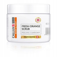Callux čerstvý pomarančový cukrový peeling 400g
