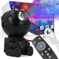 STAR PROJEKTOR ASTRONAUT SEDIACA NOČNÁ LAMPA PRE DETI XTECH ČIERNA STAR PROJEKTOR ASTRONAUT SEDIACA NOČNÁ LAMPA PRE DETI XTECH ČIERNA