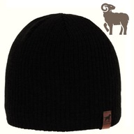 Termoaktívna pánska čiapka AGBO teplá vlna MERINO BIRD 55-60 BLACK 02 Termoaktívna pánska čiapka AGBO teplá vlna MERINO BIRD 55-60 BLACK 02
