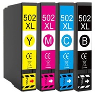 4x ATRAMENT PRE EPSON 502 XL XP-5100 XP-5150 XP-5155 4x ATRAMENT PRE EPSON 502 XL XP-5100 XP-5150 XP-5155