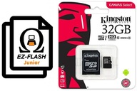 Konfigurácia 32GB microSD karty pre EZ-Flash Junior