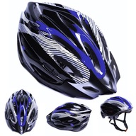 Pánska dámska cyklistická prilba BLUE BLACK nastaviteľná cyklistická M L 54-62cm Pánska dámska cyklistická prilba BLUE BLACK nastaviteľná cyklistická M L 54-62cm