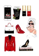 Potlač fondánovej ženy Business Fashion Potlač fondánovej ženy Business Fashion