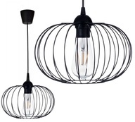 STROPNÉ ZÁVESNÉ LAMPY, ELIPSA LOFT DRÔTENÝ LUSTER STROPNÉ ZÁVESNÉ LAMPY, ELIPSA LOFT DRÔTENÝ LUSTER