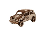 Drevené 3D puzzle - Model Rally Car1 (Mini Cooper)