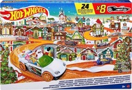 Adventný kalendár Hot Wheels Vehicle Set