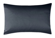 MARO HOME antracitová obliečka na vankúš s bielym lemovaním, 40x40 MARO HOME antracitová obliečka na vankúš s bielym lemovaním, 40x40