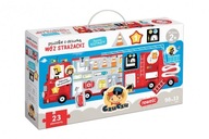 CzuCzu: Puzzle s dierkou - Hasičské auto CzuCzu: Puzzle s dierkou - Hasičské auto