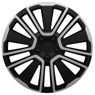 16 palcové kryty kolies, ČIERNA, pre VW Kia Opel Ford Škoda 16 palcové kryty kolies, ČIERNA, pre VW Kia Opel Ford Škoda