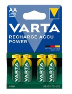 4x BATÉRIE (NiMH) VARTA R6 AA 2100mAh 4x BATÉRIE (NiMH) VARTA R6 AA 2100mAh