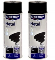 2x striekajúca farba čierna sprejová matka Mattal 400 ml 2x striekajúca farba čierna sprejová matka Mattal 400 ml