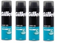 Gillette Sensitive Gel 200ml 4 ks
