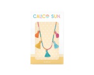 Retiazkový náhrdelník so strapcami Calico Sun