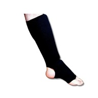 Elastické chrániče holene a chodidiel pre Karate Black L Elastické chrániče holene a chodidiel pre Karate Black L