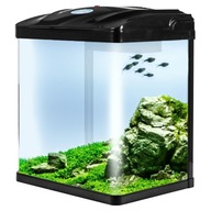 Akvárium kompletná, 19L, čierne LED filtračné čerpadlo - SunSun HR-320