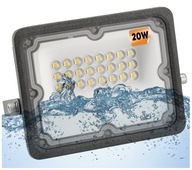 Halogénové LED reflektorové svetlo 20W vodotesné vonkajšie IP65 PREMIUM Halogénové LED reflektorové svetlo 20W vodotesné vonkajšie IP65 PREMIUM