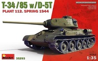 T-34/85 W/h-5t Plant 112. Jar 1944 1:35 MiniArt 35293