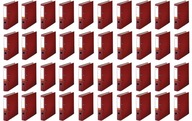 Oficio ekonomický zakladač A4 50 mm bordový x40