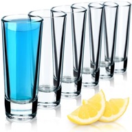 POHÁRE NA VODKU 60ml SADA 6 POHÁROV