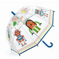 Djeco bezpečný priehľadný dáždnik pre deti