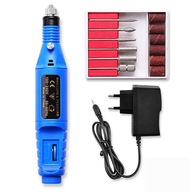 Modrá mini vŕtačka EU 100V-240V Modrá mini vŕtačka EU 100V-240V
