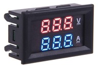 12V 10A LED autovoltmeter a ampérmeter