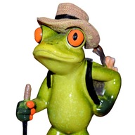 POSTAVA ŽABKA, TULÁK/TURISTKA/CESTOVANIE POSTAVA ŽABKA, TULÁK/TURISTKA/CESTOVANIE