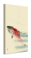 Maľba koi kaprov na plátne Ohara Koson 30x60 cm Maľba koi kaprov na plátne Ohara Koson 30x60 cm