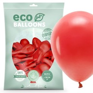 ECO BIO pastelové balóny, 100 ks Červené ECO ECO BIO pastelové balóny, 100 ks Červené ECO