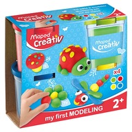 Kreatívna hračka ako darček Maped Creativ 4x120g Plastová hlina