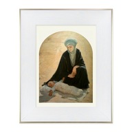 Maľba Arabská Madona s dieťaťom 30x40 Sen Maľba Arabská Madona s dieťaťom 30x40 Sen