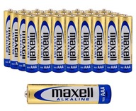 Batérie AAA Alkaline R3 1,5V Maxell Výkonný 32 kusov Originál Batérie AAA Alkaline R3 1,5V Maxell Výkonný 32 kusov Originál