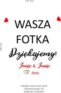 NÁLEPKY NA FĽAŠE ALKOHOLU svadobné 12 ks NÁLEPKY NA FĽAŠE ALKOHOLU svadobné 12 ks