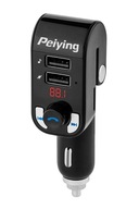 Peiying URZ0466 FM vysielač Bluetooth, LED, USB, SD/MMC, MP3/WMA