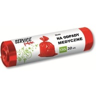 VRECKÁ NA LEKÁRSKY ODPAD 120 L LDPE ČERVENÉ (20) VRECKÁ NA LEKÁRSKY ODPAD 120 L LDPE ČERVENÉ (20)